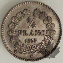 FRANCE-1835W-1/4 FRANC