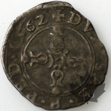 SAVOIE-1554-1580-Emmanuel-Philibert, Sou Ier type 1562P