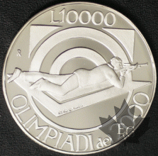 SAINT MARIN-1999-10 000 LIRE Olympiade-PROOF