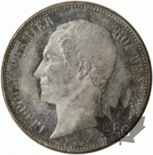 BELGIQUE-1850-5 FRANCS
