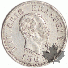 ITALIE-1863N-50 Centesimi-Vittorio-Emanuele-II-NAPOLI-TTB