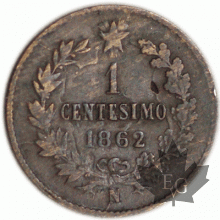 ITALIE-1862N-1 Centesimo
