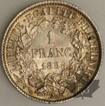 FRANCE-1888A-1 FRANC SUP/FDC