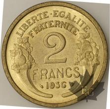 FRANCE-1936-2 FRANCS-MORLON-SUP-FDC