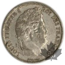 FRANCE-1831D-5 Francs Louis-Philippe  G. 677a  TTB
