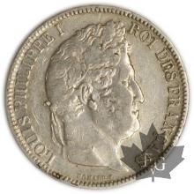 FRANCE-1831W-5 Francs Louis-Philippe  G. 677a  TB à TTB
