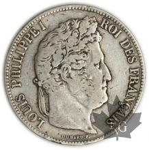 FRANCE-1840BB-5 Francs Louis-Philippe  G. 678  TTB