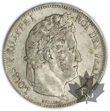 FRANCE-1842BB-5 Francs Louis-Philippe  G. 678   TTB