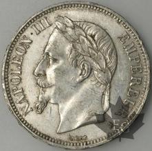 FRANCE-1869A-5 Francs 2e Empire G. 739 TTBSUP