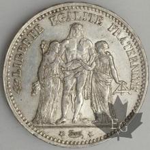 FRANCE-1874K-5 Francs G. 745a  SUP