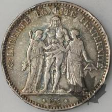 FRANCE-1875A-5 Francs petit A G. 745a  TTBSUP