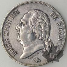 FRANCE-1819A-5 Francs  G. 614 TTB  