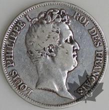 FRANCE-1831BB-5 Francs Louis-Philippe  G. 676  TBTTB