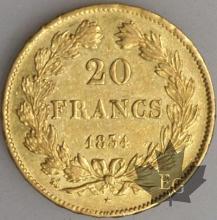 FRANCE-1834B-20 FRANCS  G. 1031  SUP
