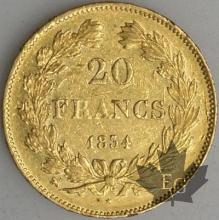FRANCE-1834B-20 FRANCS  G. 1031  TTBSUP