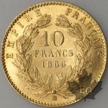 FRANCE-1866BB-10 FRANCS  G. 1015 SUPFDC