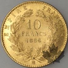 FRANCE-1866BB-10 FRANCS  grand BB G. 1015 SUPFDC