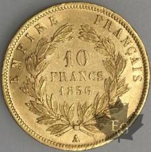 FRANCE-1856A-10 Francs  G. 1014 TTBSUP
