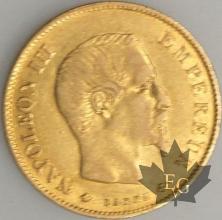 FRANCE-1858BB-10 Francs  G. 1014 pr. Sup