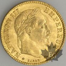 FRANCE-1864BB-10 Francs G. 1015  SUPFDC