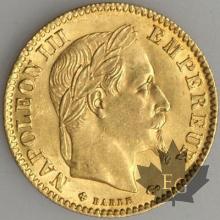 FRANCE-1865BB-10 Francs G. 1015 TTBSUP