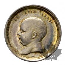 FRANCE-1856-MEDAILLE-NAISSANCE DE NAPOLEON IV-SUP