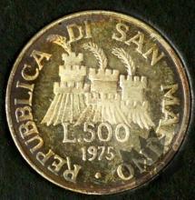 SAINT MARIN-1975- 500 LIRE