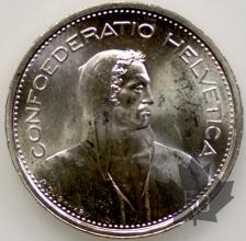 SUISSE-1967-5 Francs FDC