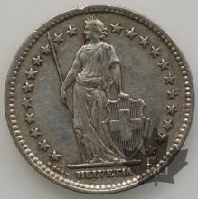 SUISSE-1945-2 Francs TTB+