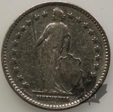 SUISSE-1894-2 Francs TB+