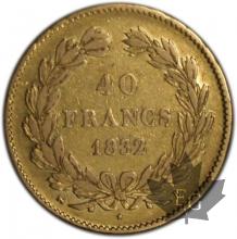 FRANCE-1832B-40 FRANCS or-  LOUIS PHILIPPE