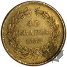 FRANCE-1832A-40 FRANCS or-TB+