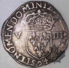 FRANCE-1612 9-1/8 Ecu G. 23-Louis XIII
