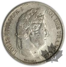 FRANCE-1831D-5 Francs Louis-Philippe  G. 677  TB