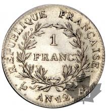 FRANCE-1803-AN12A-1 FRANC-TTB-SUP