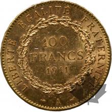FRANCE-1911A-100 FRANCS-SUP