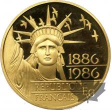 FRANCE-1986-100 FRANCS-PROOF