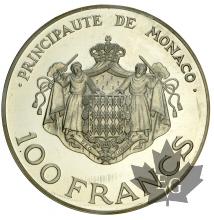 MONACO-1982-100 FRANCS PIEFORT