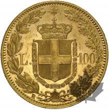 ITALIE-1891-100 LIRE-UMBERTO-pr FDC