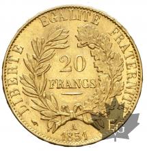 FRANCE-1851A-20 FRANCS-CERES-SUP-FDC