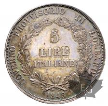 ITALIE-1848-5LIRE-LOMBARDIE-qSUP