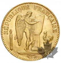 FRANCE-1874A-20 FRANCS-III REPUBLIQUE-SUP