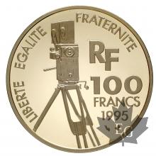 FRANCE-1995-100 FRANCS-HITCHCOCK-CENTENAIRE DU CINEMA-PROOF