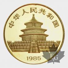 CHINE-1985-100 YUAN-1 ONCE PROOF