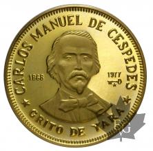 CUBA-1977-100 PESOS-PROOF