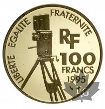 FRANCE-1995-100 FRANCS-ROMY SCHNEIDER-CENTENAIRE DU CINEMA-PROOF