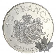 MONACO-1974-10 FRANCS-ESSAI ARGENT