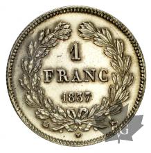 FRANCE-1837K-1 FRANC-LOUIS PHILIPPE-prSUP