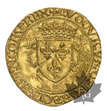 FRANCE-1498-1514-LOUIS XII- ECU AU PORC EPIC-TTB