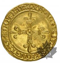 FRANCE-1515-1547-FRANCOIS I-ECU OR AU SOLEIL-TTB